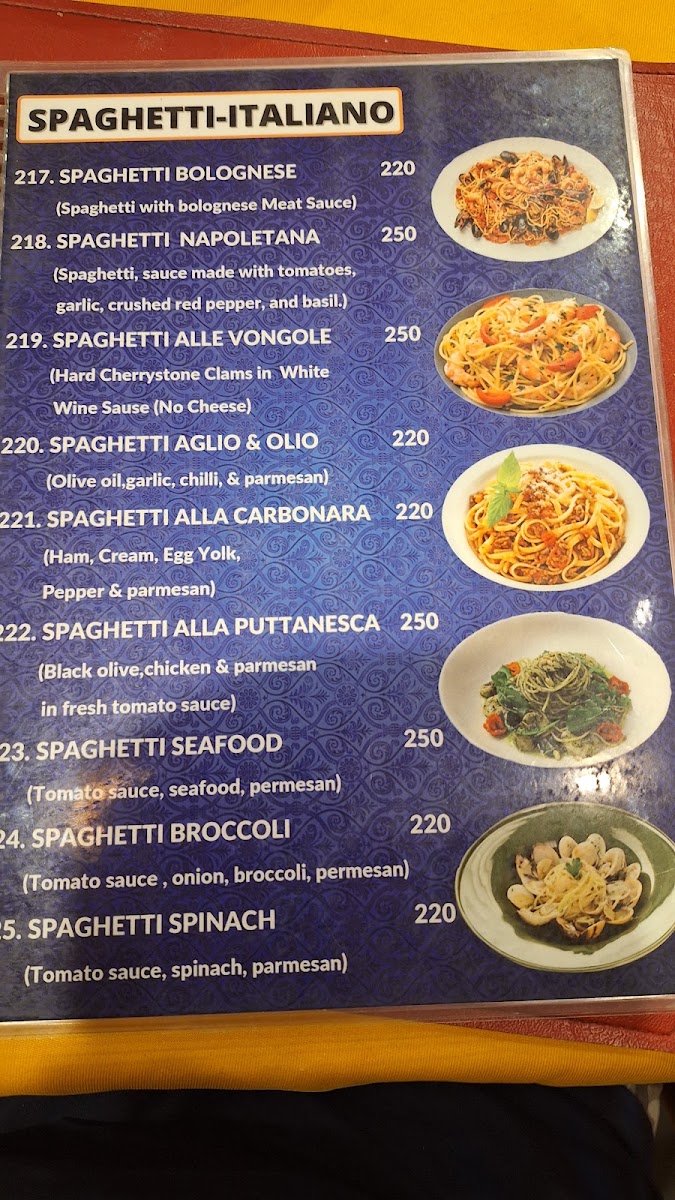 Jeanette's Italiano restaurant Menu - Image 4